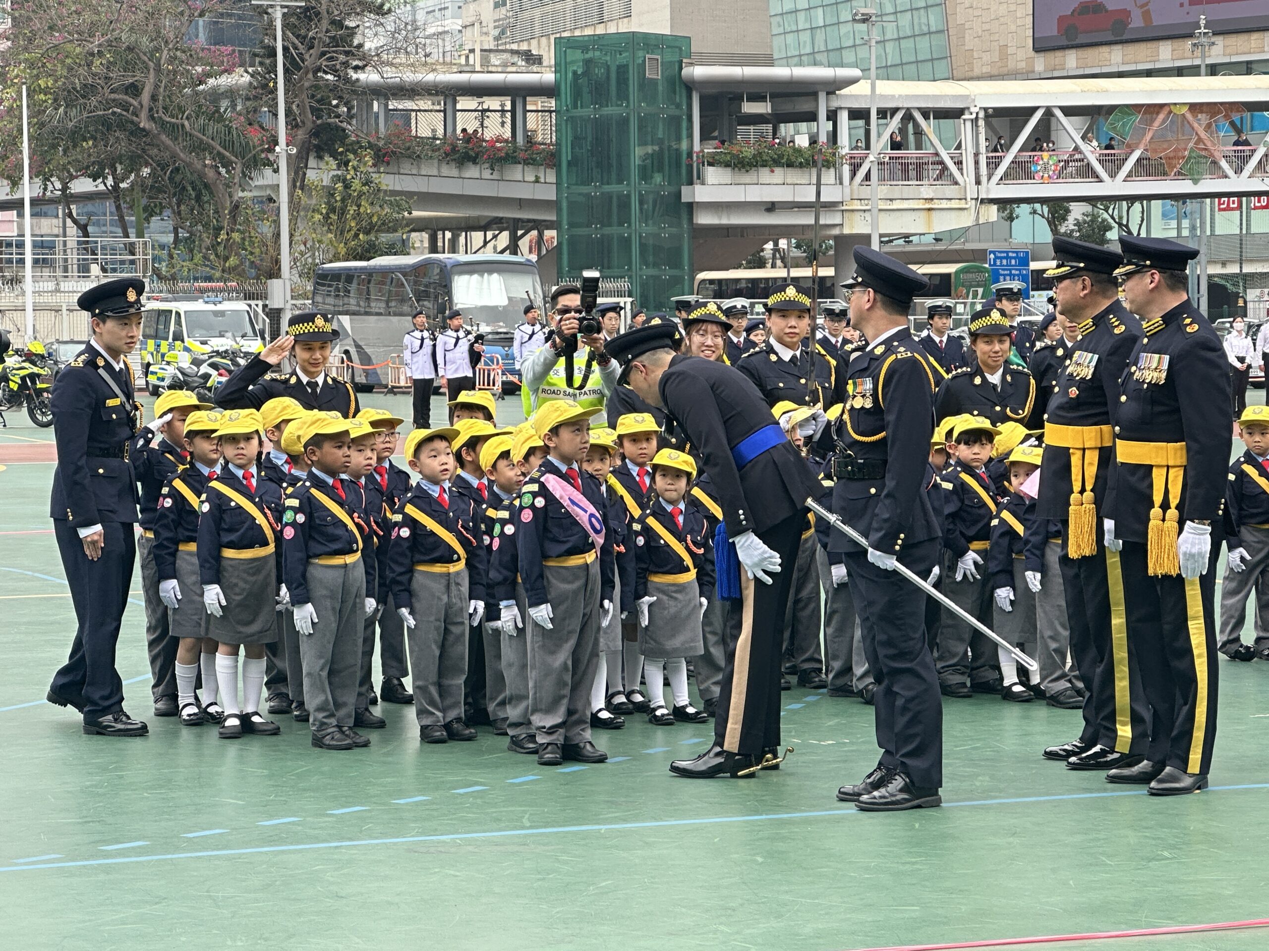 香港交通安全隊新界南總區周年檢閱禮2025